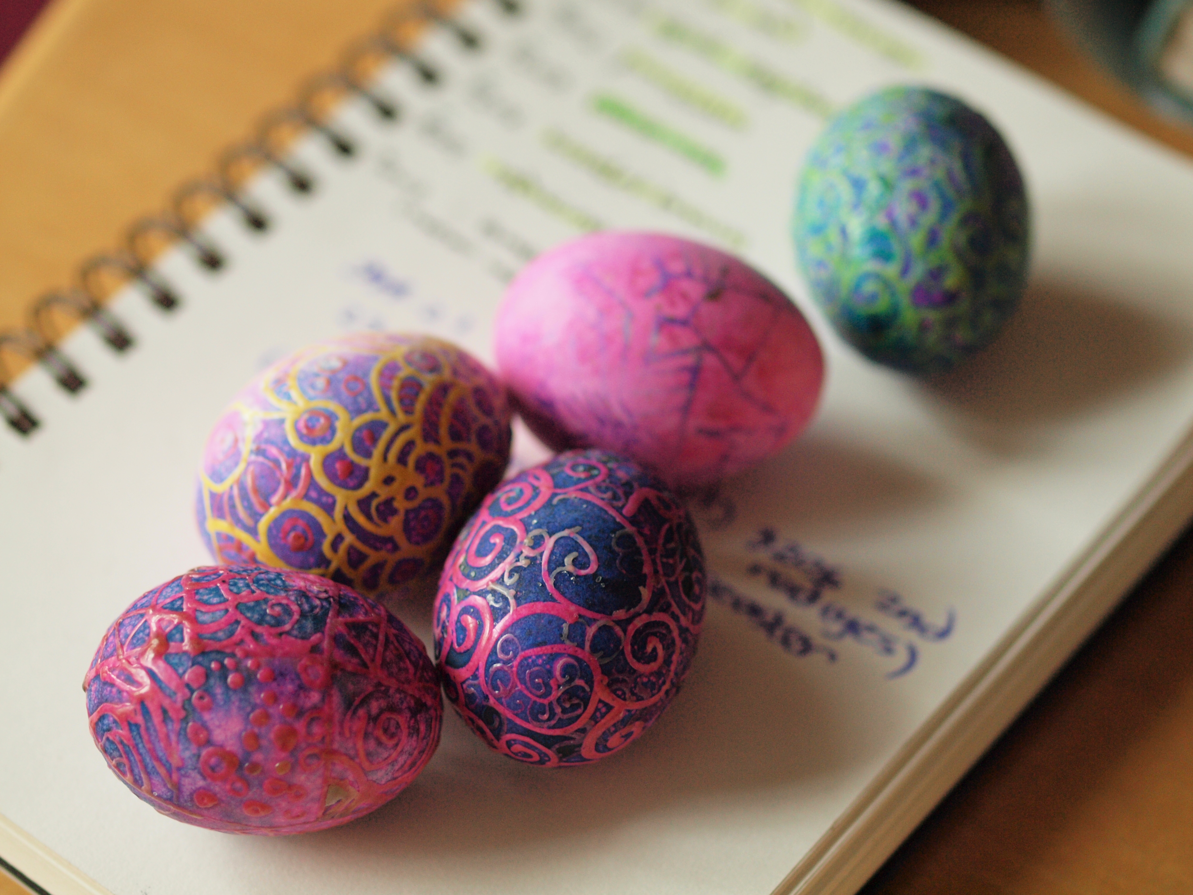 Ukrainian Art Aniline Dyes for Easter Egg Pysanka Pysanky 0.176 oz 5 gram each 